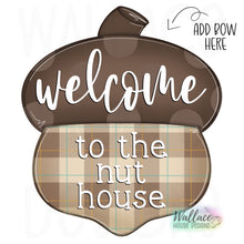 Load image into Gallery viewer, Welcome to the Nut House Acorn Printable Template
