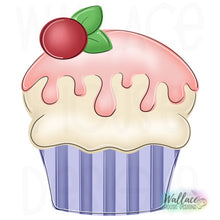 Load image into Gallery viewer, Cherry on Top  Birthday Cupcake JPEG
