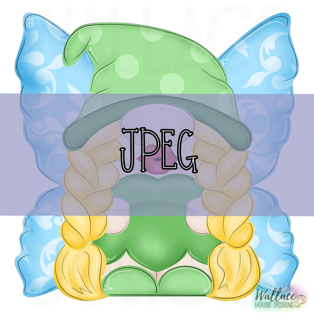 Fairy Girl Gnome JPEG