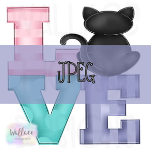 LOVE Cat JPEG