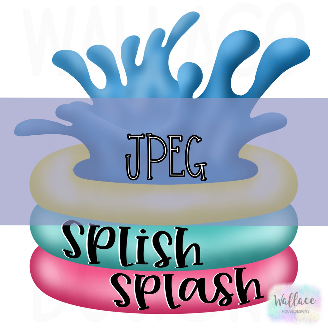 Splish Splash Kiddie Pool  JPEG