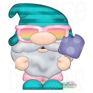 Shady Popsicle Gnome Printable Template