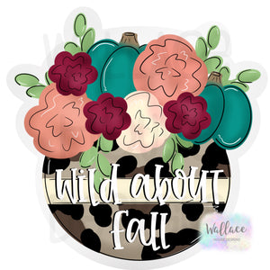 Wild about Fall Bouquet Printable Template