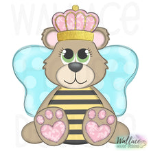 Load image into Gallery viewer, Virtual Paint Party - Patchwork Queen Bee

