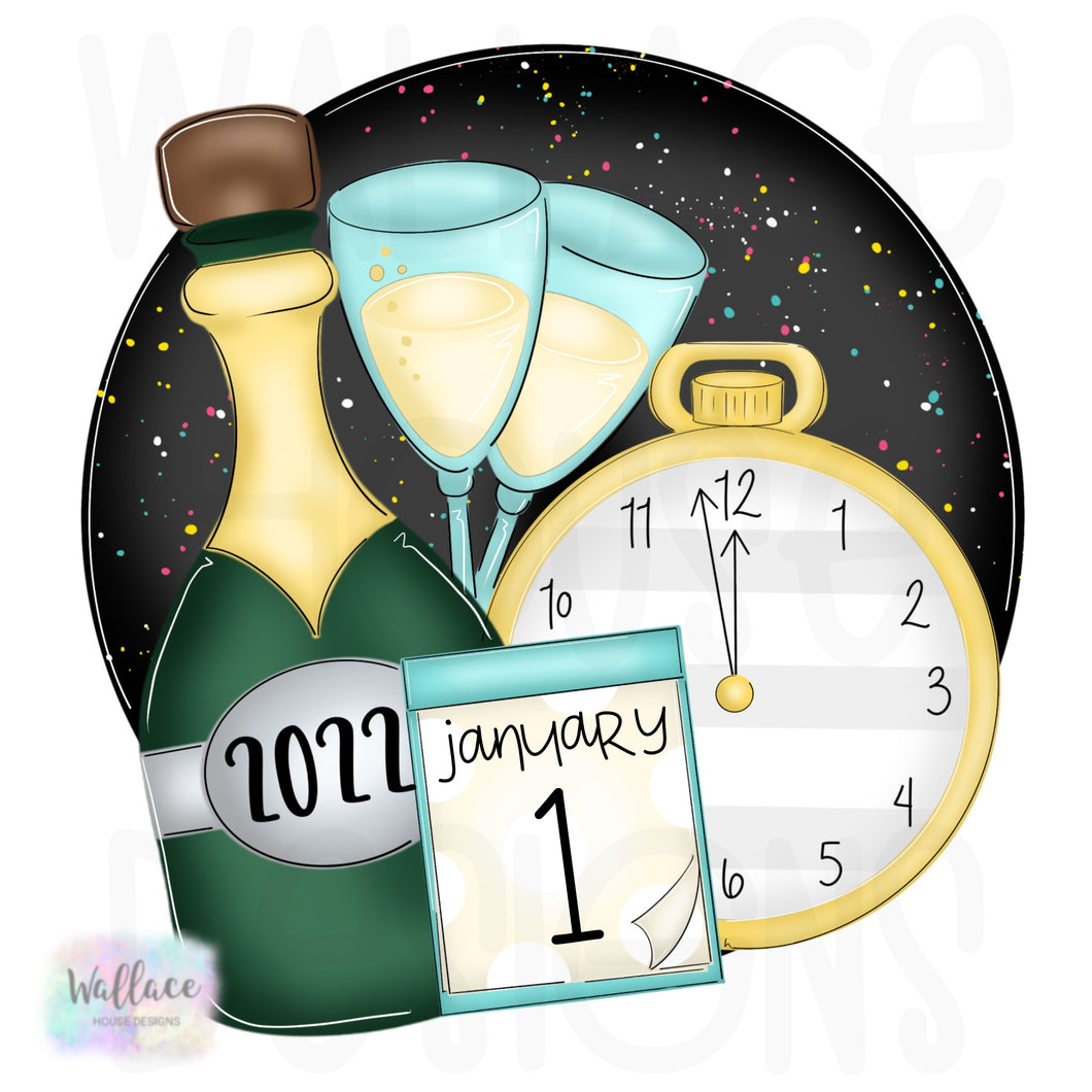 New Years Party Printable Template