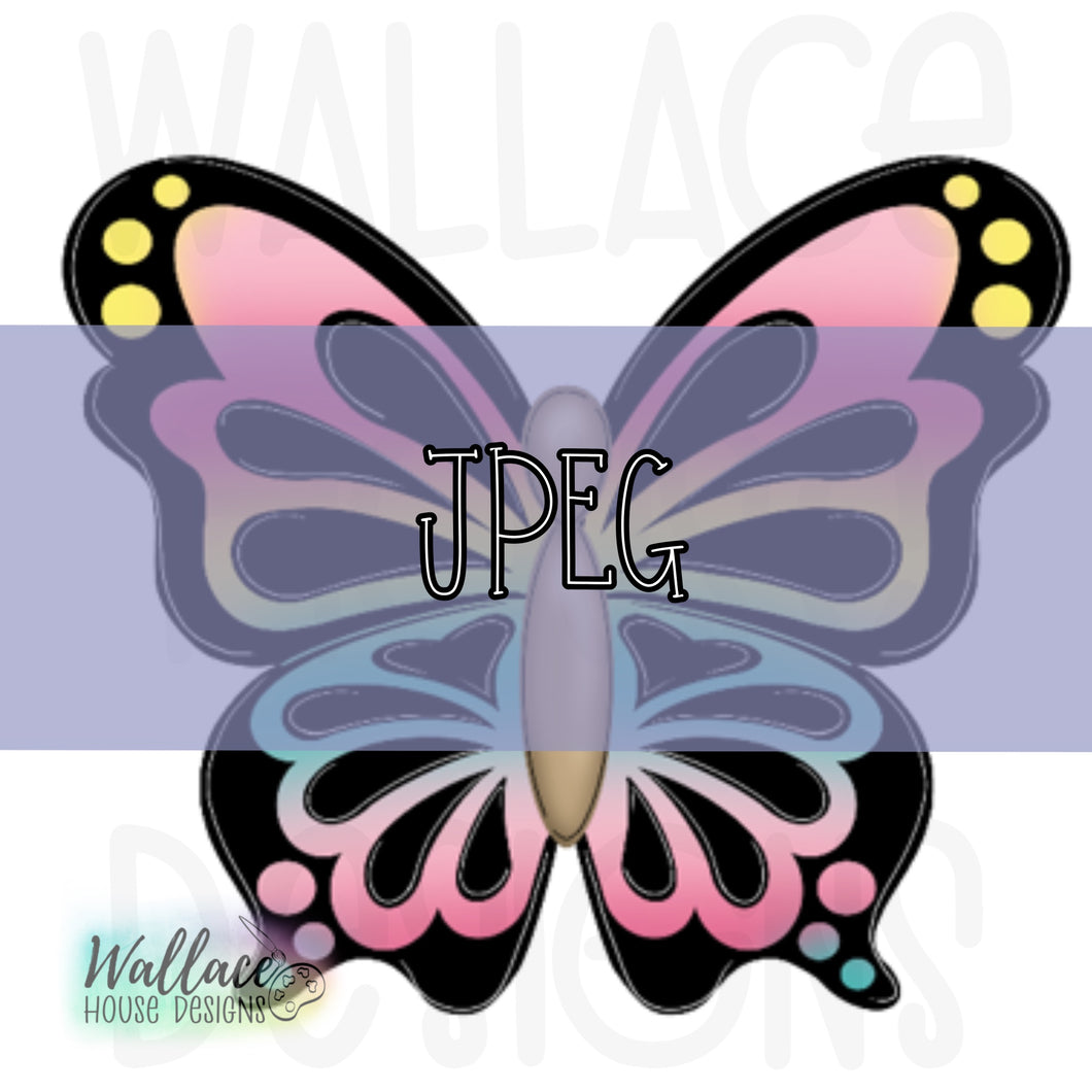 Butterfly Silhouette JPEG