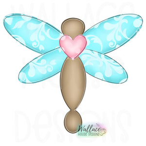Dragonfly Printable Template