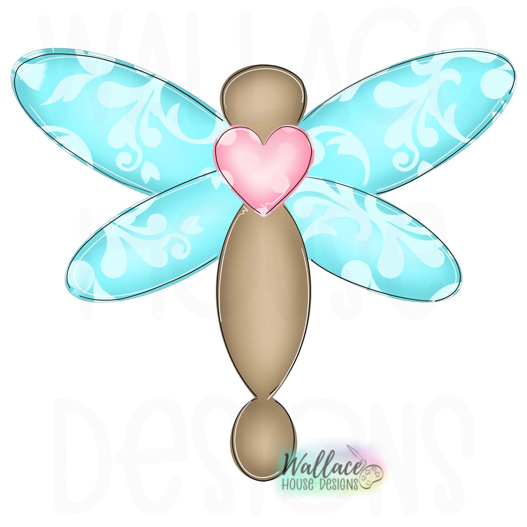 Dragonfly Printable Template