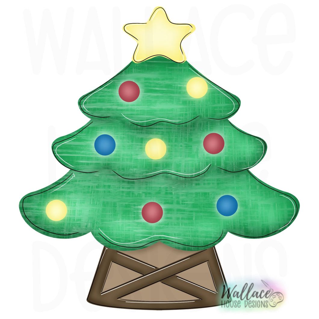 Rustic Farmhouse Christmas Tree Printable Template – wallacehousedesigns rustic-farmhouse-christmas-tree-printable-template-wallacehousedesigns