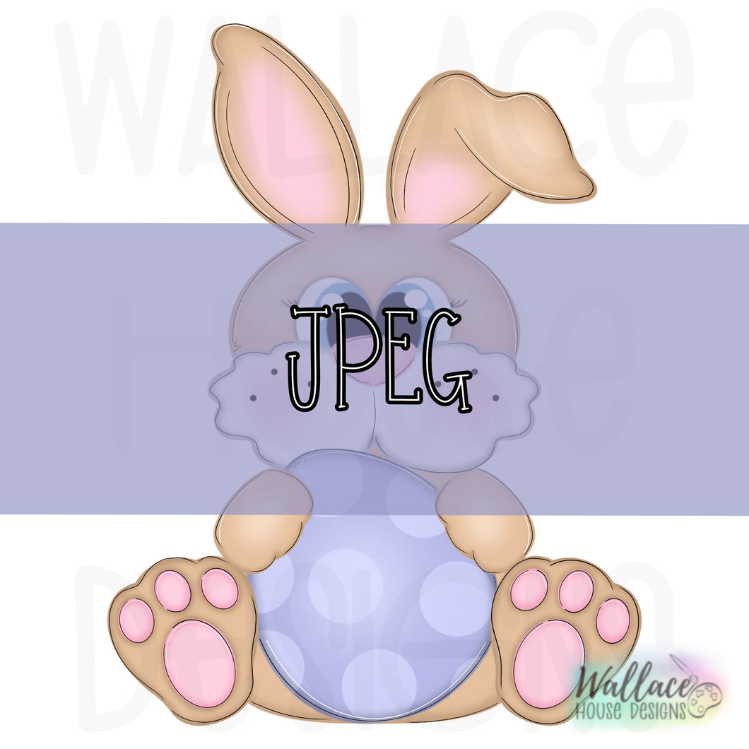 Adorable Easter Bunny JPEG