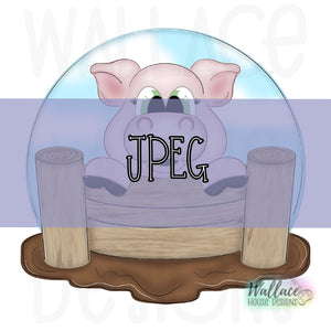 Piggy Pig Pen JPEG